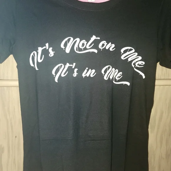 UNBRANDED GRAPHIC LADIES TEE - Picture 4 of 5